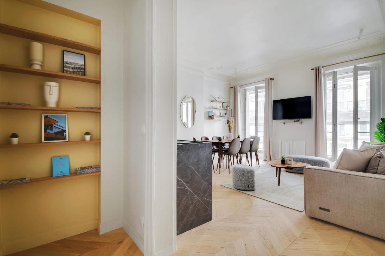 Sublime Appartement Quartier Montorgueil Paris Exterior foto